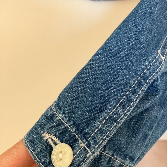 Simon Chang denim top - Picture 5 of 5